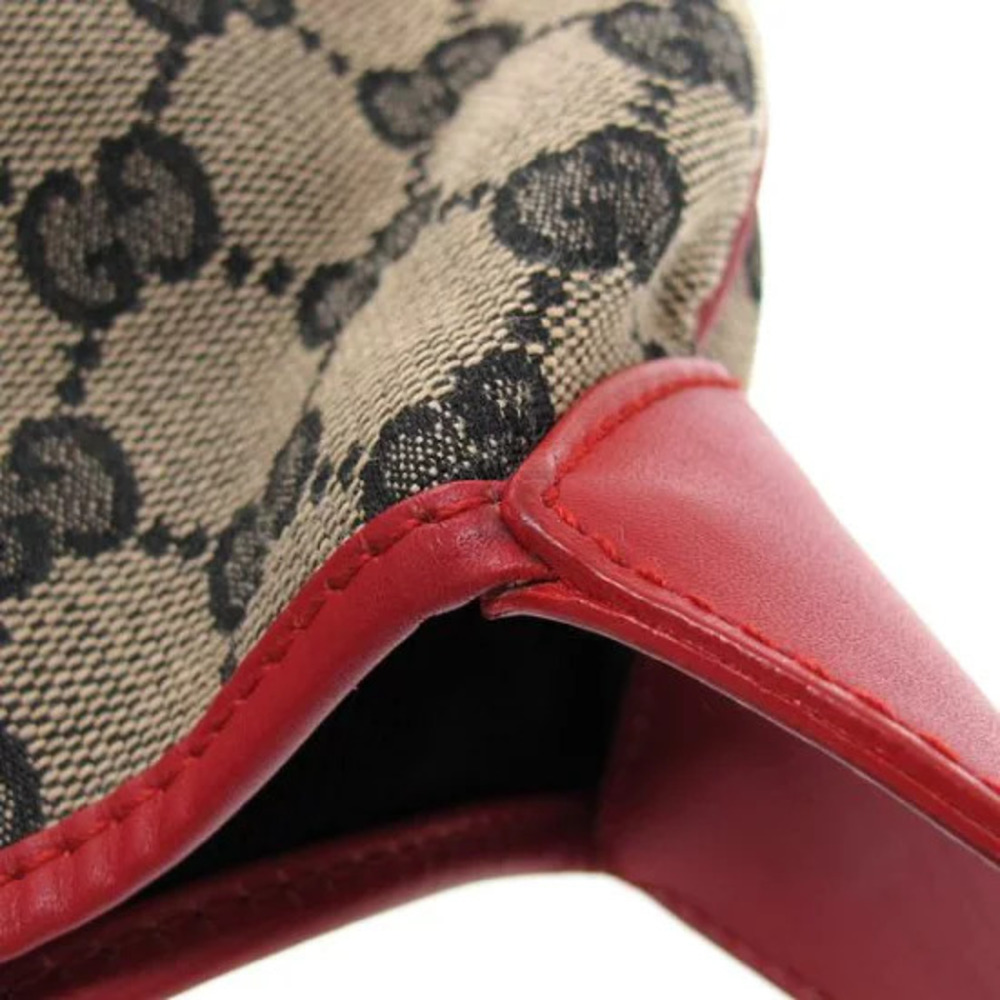 Gucci Jackie Hobo bag signature GG canvas red - Picture 5 of 9